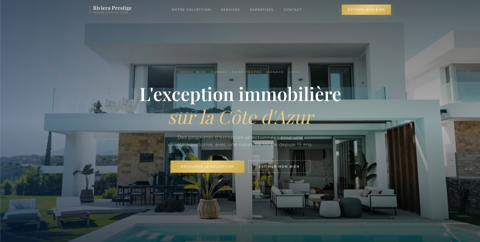Preview of an immersive digital experience designed by MRTN Studio